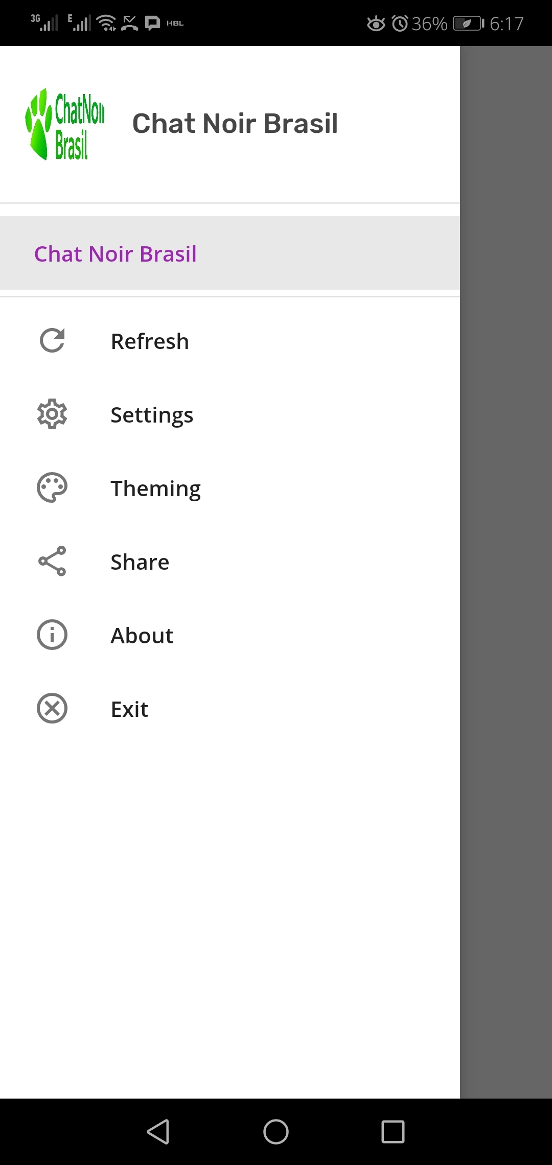 Screenshot Of Chat Noir Brasil Apk